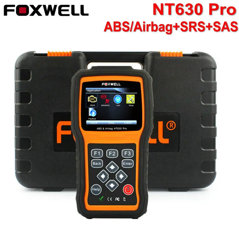 Car Diagnostic Tool Foxwell NT630 Pro OBD2 Engine ABS SRS Airbag Air