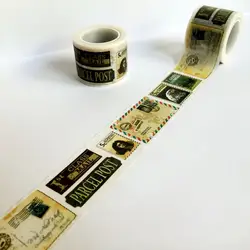 Красивая 30 мм * 5 м Высокое качество Васи бумажная лента/Винтаж разнообразные штампы маскирования Япония васи ленты