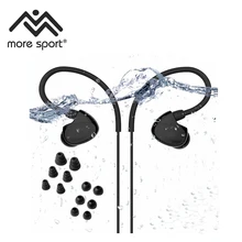 Больше видов спорта IPX8 водонепроницаемый mp3-плеер наушники для плавания/бега/велоспорта/пеших прогулок