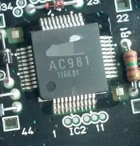 

Free shipping 1PCS/LOT AC981 QFP44 IN STOCK
