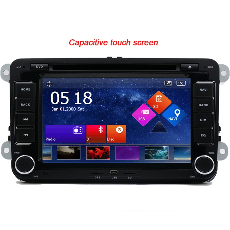 

Capacitive Touch Screen OEM Fit Car Video Player RNS510 for VW Passat Jetta Polo Car DVD GPS Stereo Golf Car Multimedia RDS