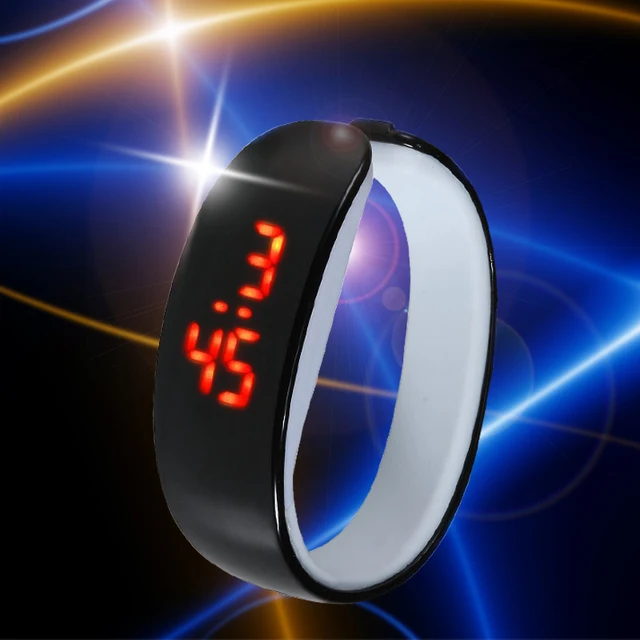 Fashion Sports Dolphin Silicone Strap Bracelet Watch Red LED Digital Men Women 1 Fashion Sports Dolphin Silicone Strap Bracelet Watch Red LED Digital Men Women 1