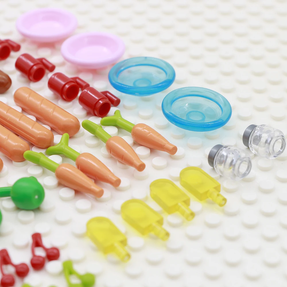 compatible legoed food drinks 2