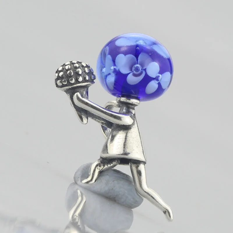 Arrival Courting Flowers Beads Charms 925 Sterling Silver Compatible Fit Troll European Brand Bracelet Jewelry Gift For Woman (1)