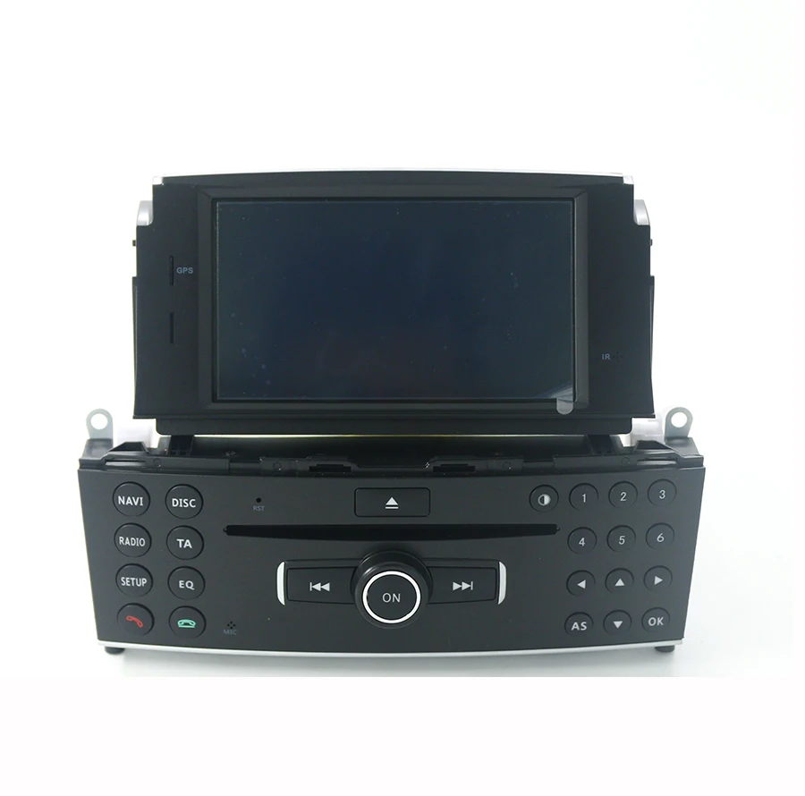 Clearance HD Touch Screen DVD Player For Mercedes Benz C200 C180 W204 2007-2010 GPS Navigation Steering Wheel control multimedia 3