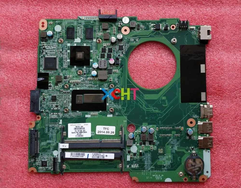 

for HP Pavilion 14-N Series 756192-501 756192-001 216-0841009 8670M/2GB i5-4200U DA0U83MB6E0 Laptop Motherboard Mainboard Tested