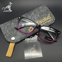 Yaobo, новинка, Брендовые очки, оправа, Ретро стиль, очки для глаз, для женщин, мужчин, оптическая оправа, по рецепту, Oculos De Grau feminino