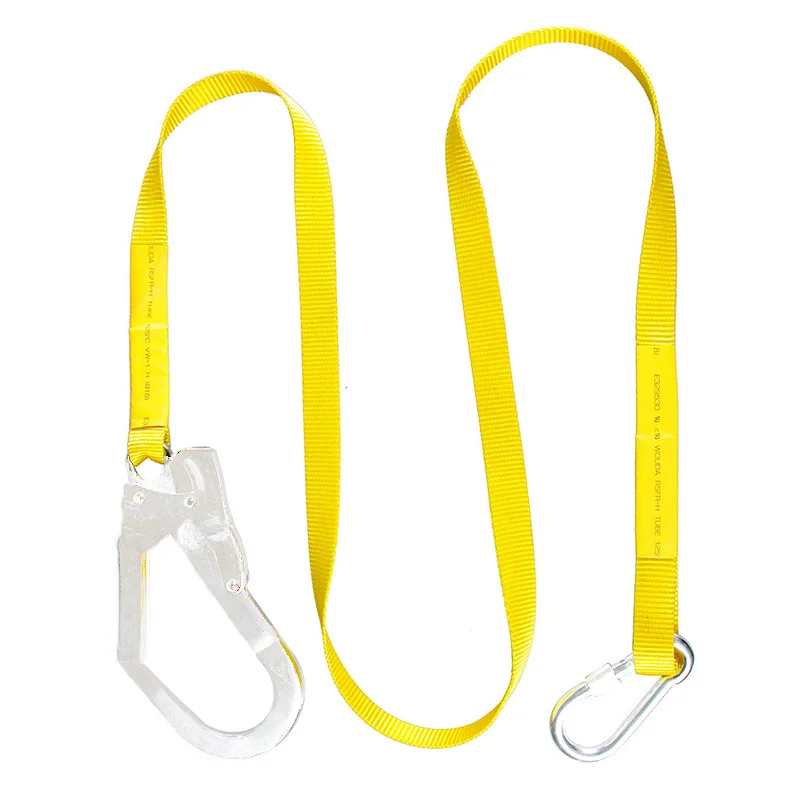 22KN Outdoor Slings Safety High Altitude Protective Lanyard Strap With