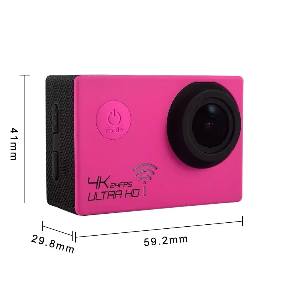 Ultra HD 4K Wifi Sport Action DV Camera SJ8000 Novatek 96660 Sony IMX117 Pink Color (2)