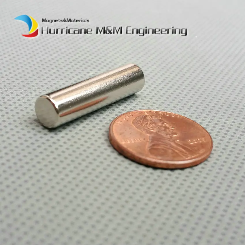 500 шт. N42 цилиндрический диаметр 6 35x25 4 мм магнитный стержень NdFeB 1/4 &quotx1&quot