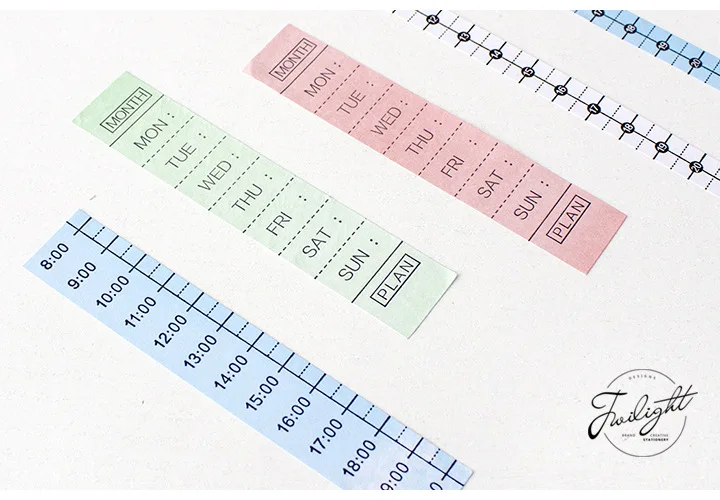 Цветные наклейки для дневника, временная линия, еженедельная система 24 часа, наклейки для журналов, аксессуары для планировщика, скрапбукинг, сделай сам, канцелярские принадлежности