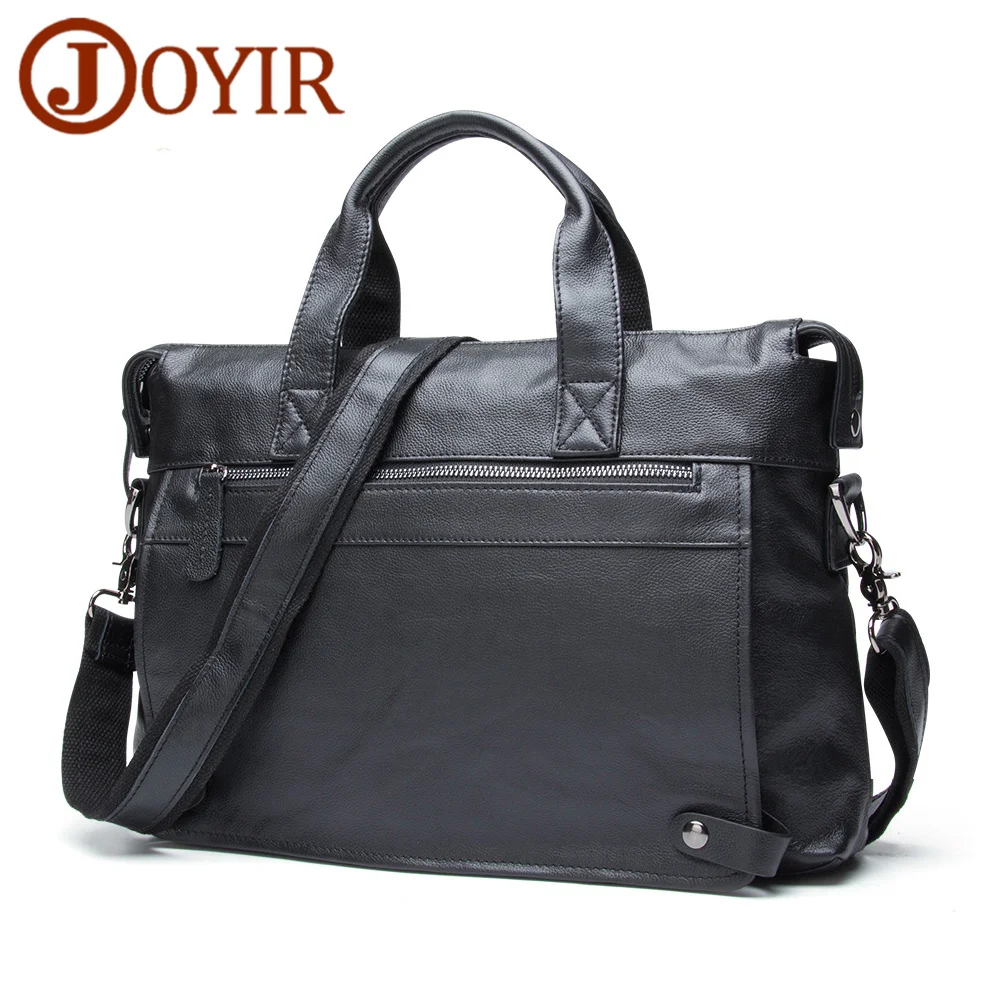 JOYIR الرجال حقيبة حقيقية حقيبة جلدية الذكور رسول Crossbody حقيبة حقيبة لابتوب حقائب يد جلدية حقيبة كتف الرجال اليد