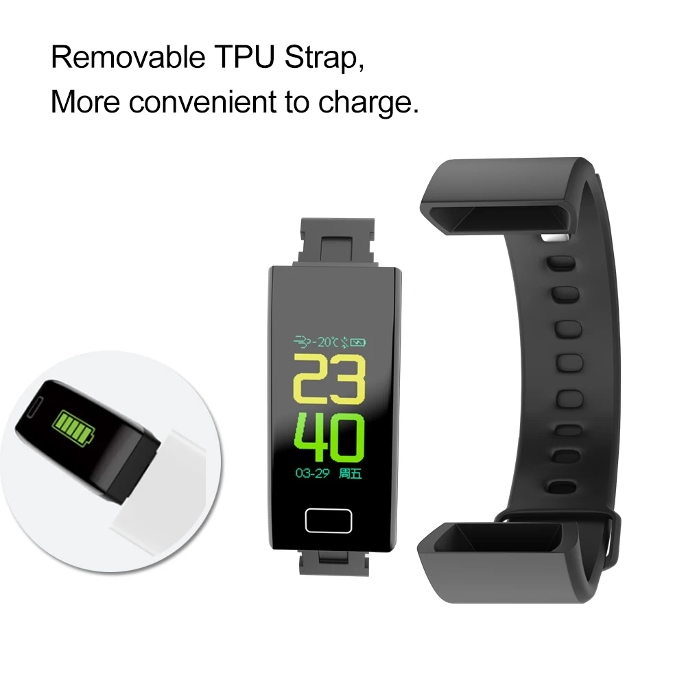 Смарт фитнес браслет с Давление измерения шагомер Smart Band трекер Reloj Inteligente Pulsometro