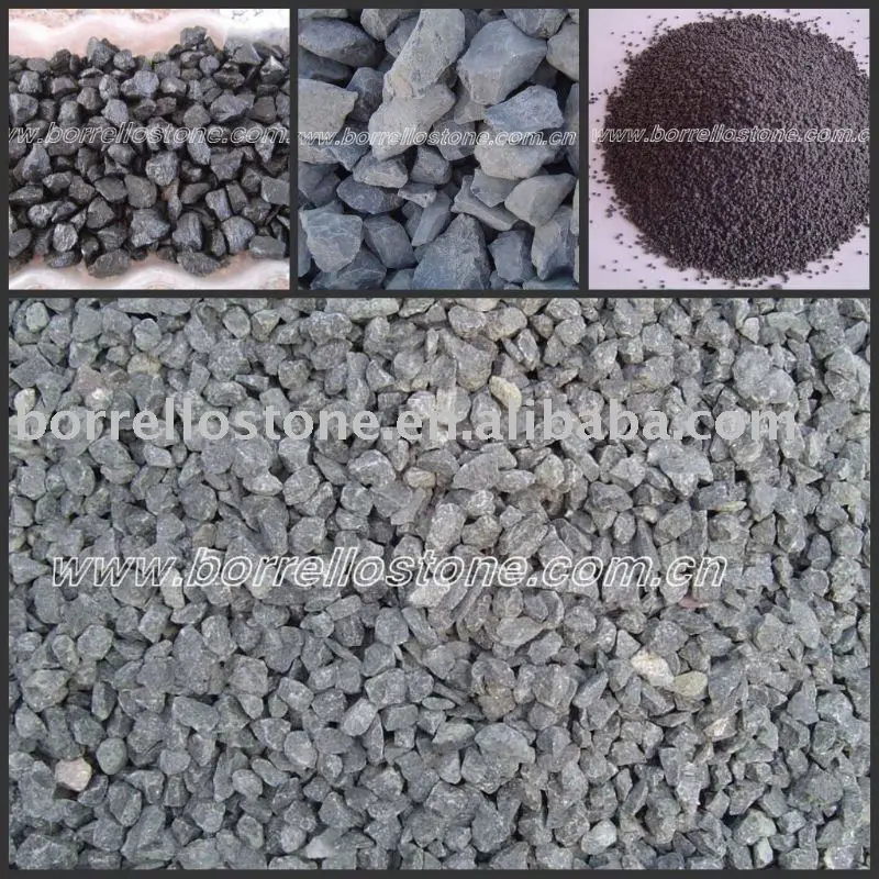 Laizhou Black Basalt Chips&amp Gravel |