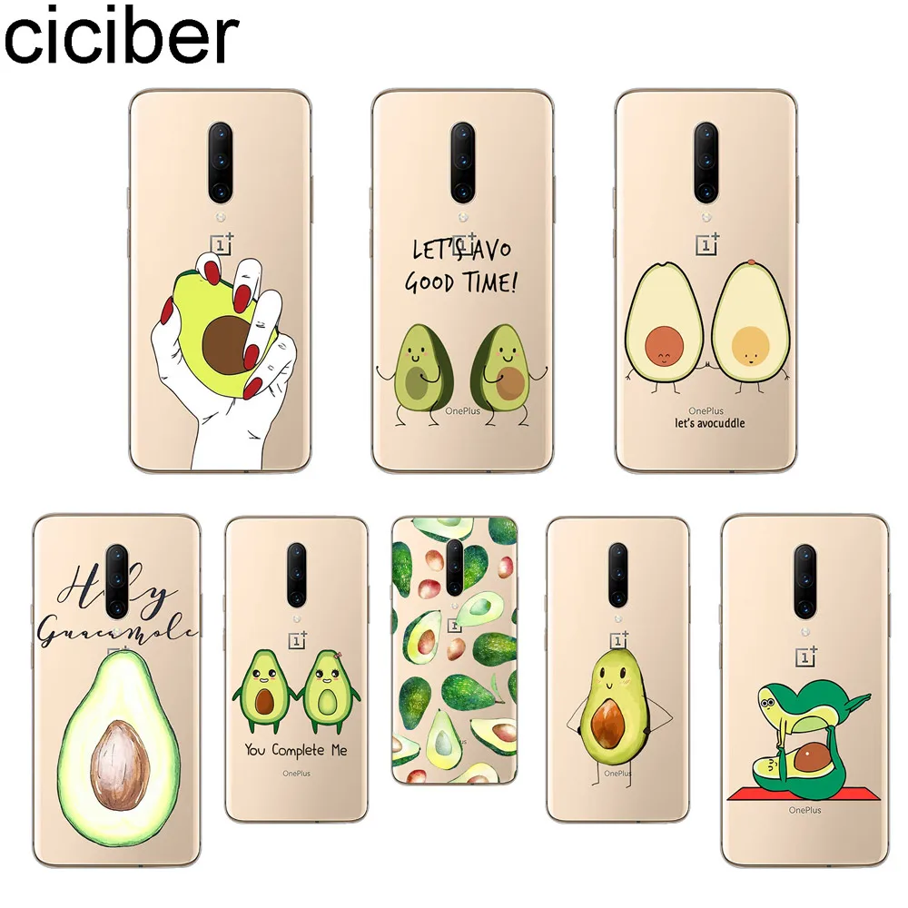 ciciber Cute Avocado Phone Cases For font b Oneplus b font font b 7 b font