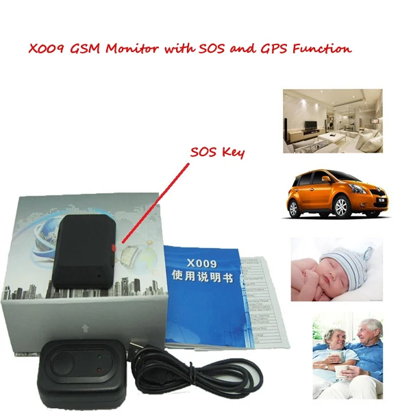 Кнопка SOS для пожилых людей GPS сигнализация против потери большая память GSM