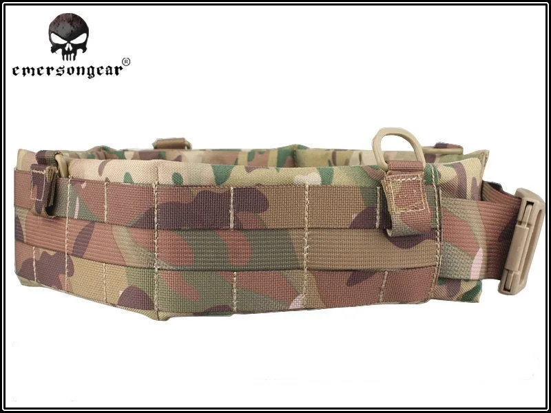 

EMERSON MOLLE Padded Patrol Belt Men Airsoft Combat Military Army belt Multicam EM9153 Waist Support