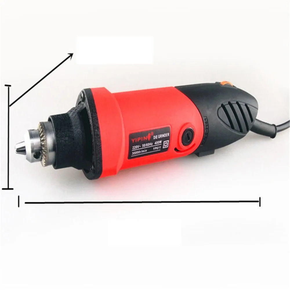 

400W Carving Grinding Small Electric Grinder 6 Speed 6.5 Drill Chuck Speed Woodcarving Jade Drop shipping