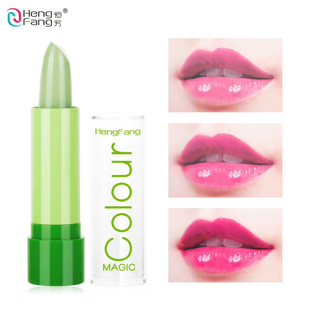 

Heng Fang Lip Balm Moisturizing Protection Changable Color Nutritious Anti Aging Magic Lipblam Women Lipstick Long Lasting