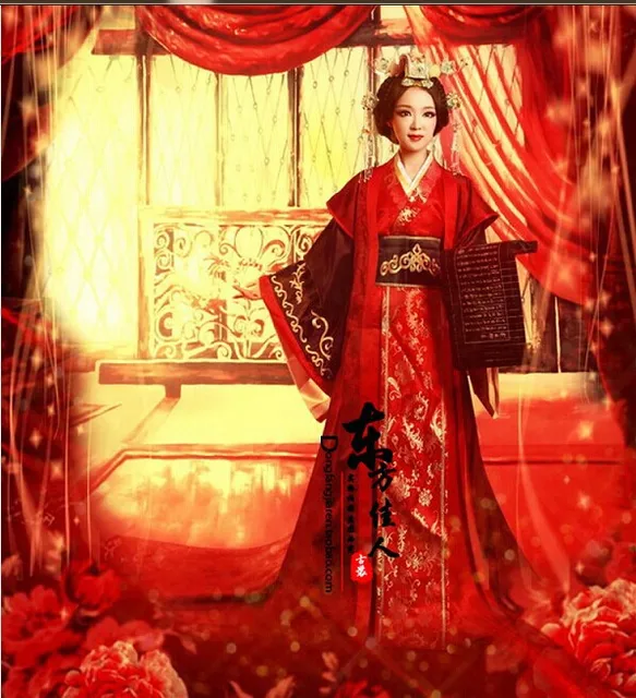 Chinese Traditional Wedding Dress Red Costume For Bride Tv Chinese Traditional Wedding Dress Red Costume For Bride Tv Play Great Empress Of Han Dynasty
