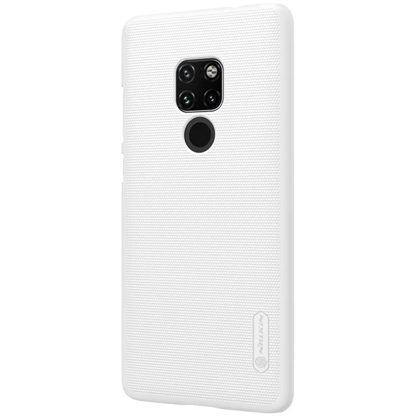 Для huawei mate 20 чехол NILLKIN Супер Матовый Защитный матовый пластиковый жесткий чехол для телефона s Shell для huawei mate 20 задняя крышка - Цвет: Белый