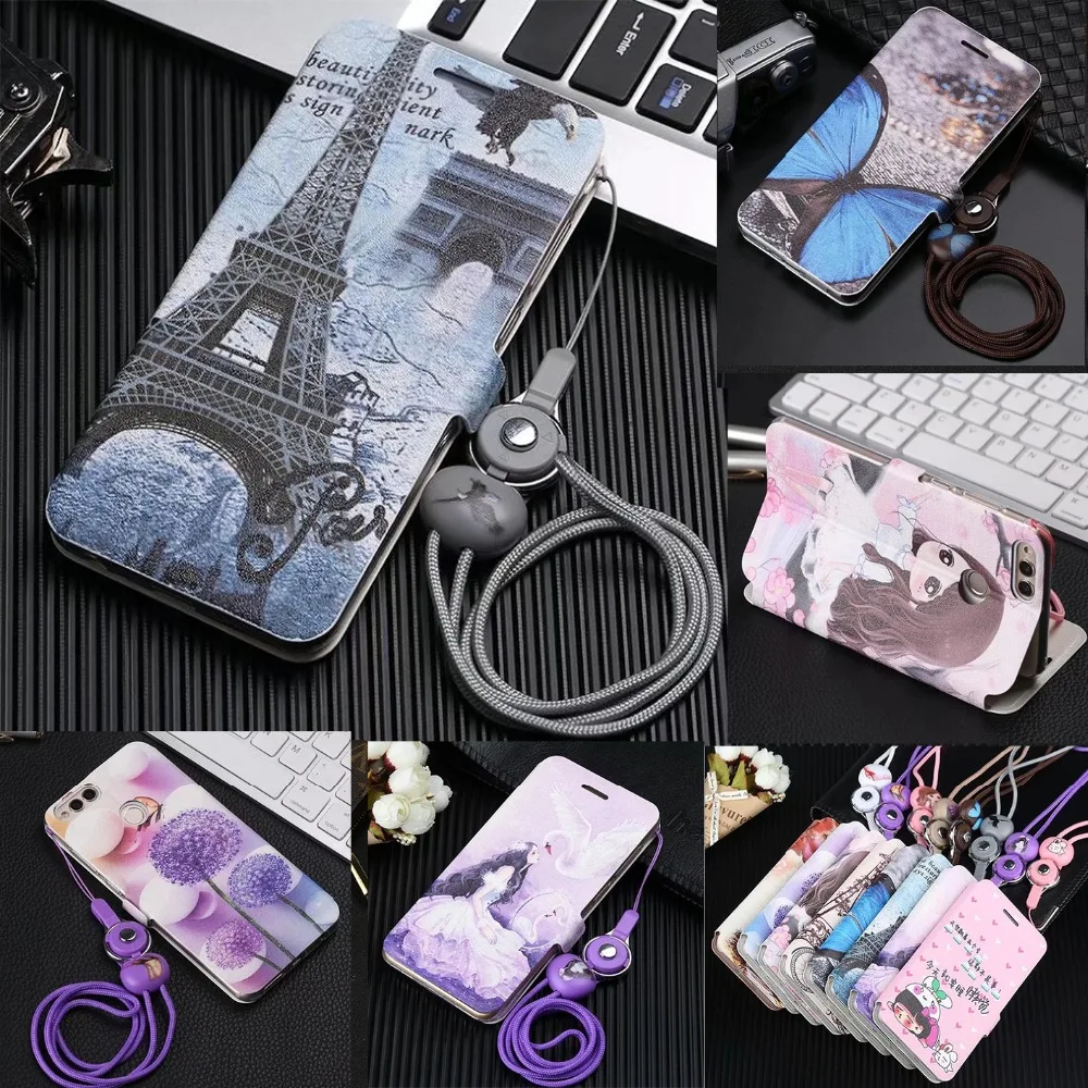 

For Huawei G620S Cover,Cute Lovely Leather Cover Case For Huawei Ascend G620S/Honor 4 Play C8817E C8817D