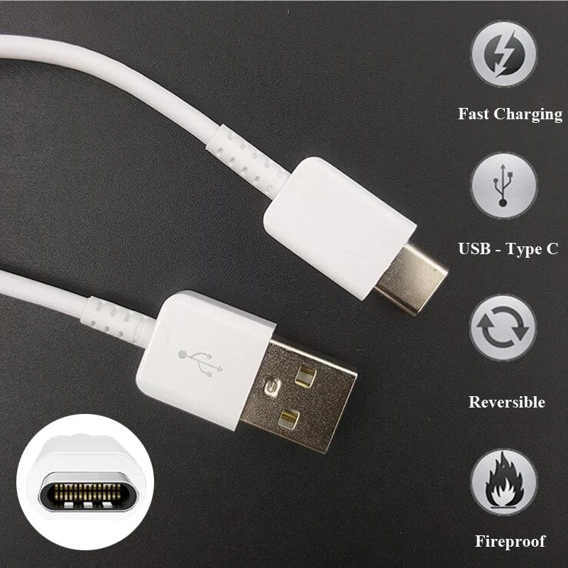 Micro USB Type C кабель питания зарядное устройство для быстрой зарядки Samsung Galaxy Note 7 S8 A7