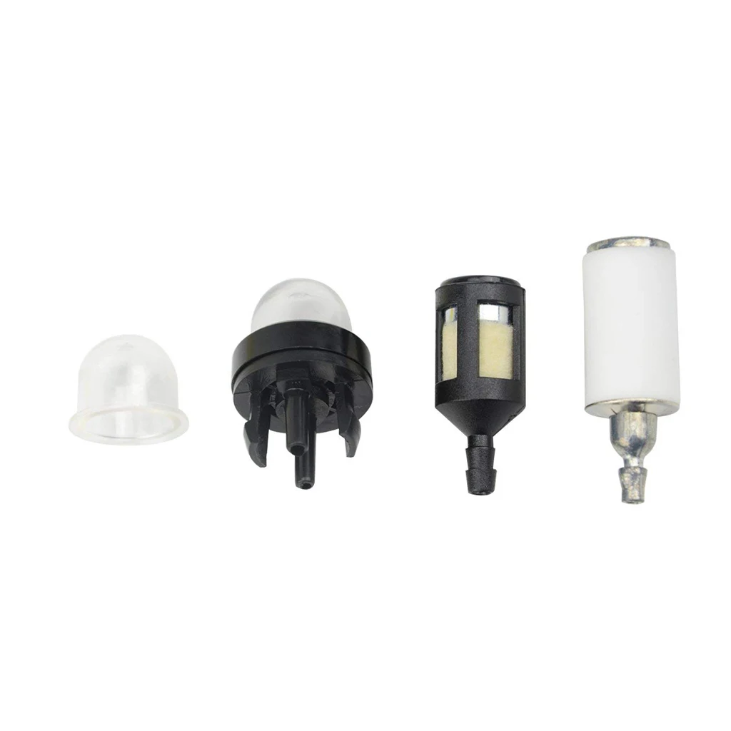 PACK of Fuel Line Hose & Fuel Filter & Primer Bulb Kit for Stihl Poulan String Trimmer Chainsaw