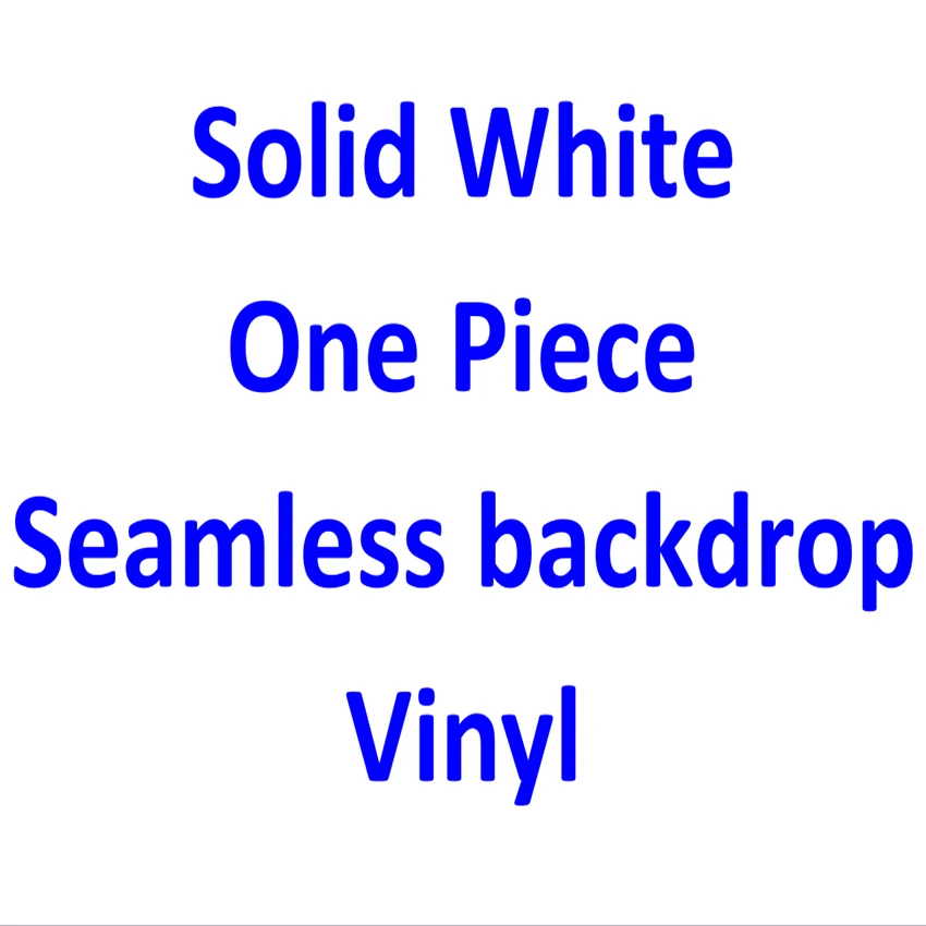 

10x10ft Custom Solid White One Piece Seamless Backdrop Photo Studio Background Vinyl 300cm x 300cm