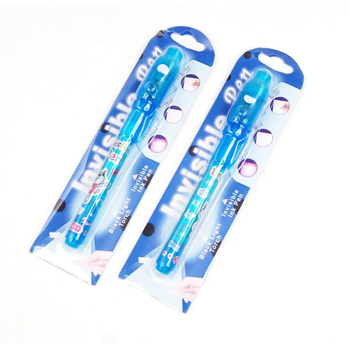 

2 X UV Invisible Security Marker Pen & Built in Ultra Violet LED Light