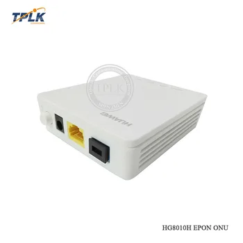 

Hot 20pcs second hand HUA WEI HG8010H EPON 1GE ONU ONT With1 port EPON apply to FTTH mode ,Class C+, Termina Epon With adapter