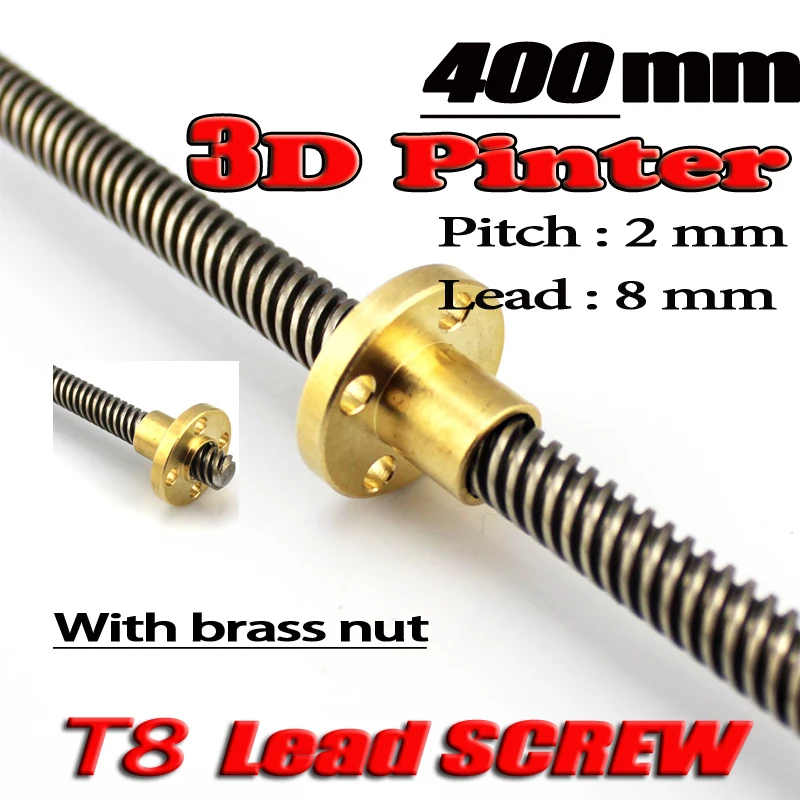 Buy 3D Printer THSL 400 8D Lead Screw with Copper Nut