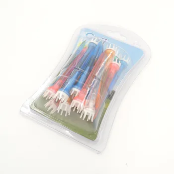 

20Pcs Golf Ball Tees 78mm Mixed Color Plastic Golf TEES Golf Crown Booster Reduce Friction Tees Golf Accessories