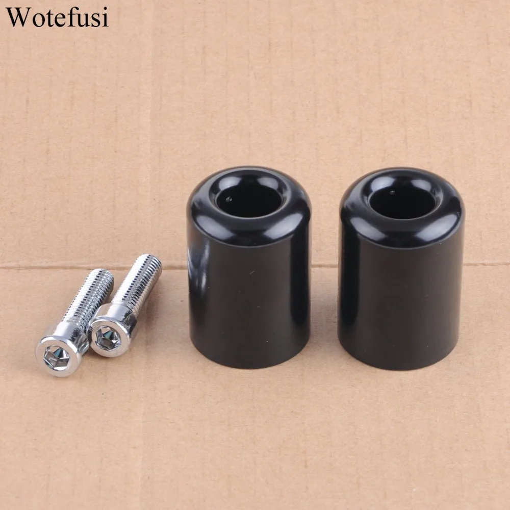 

Wotefusi Black Handle Bar Ends Weight Grip Caps For 2006 2007 Kawasaki Ninja ZX 10R [PA490]