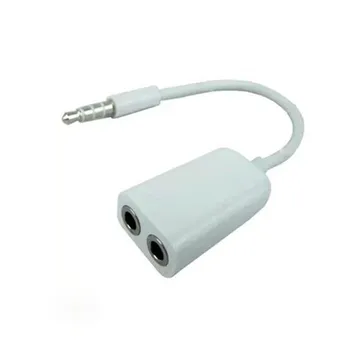 

AUX Cable Jack 3.5mm Audio Cable 3.5 mm Jack 3.5mm Male AUX Splits Dual Female Headphone Audio Adapter Cable Wholesale supplier