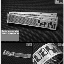 ZeQi индивидуальная одежда нашивные ярлыки 1000 шт./лот ярлыки для одежды и багажа этикетки/этикетки на заказ