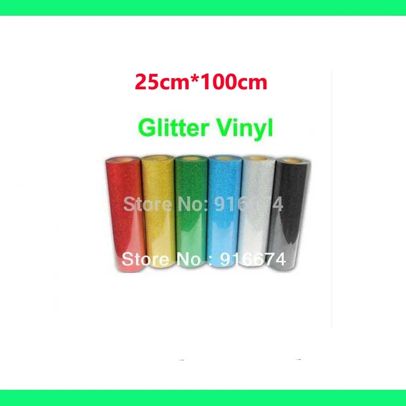 

1 sheet 25cmx100cm (10"x40") Glitter vinyl for heat transfer heat press cutting plotter Made in South KoreaFilm