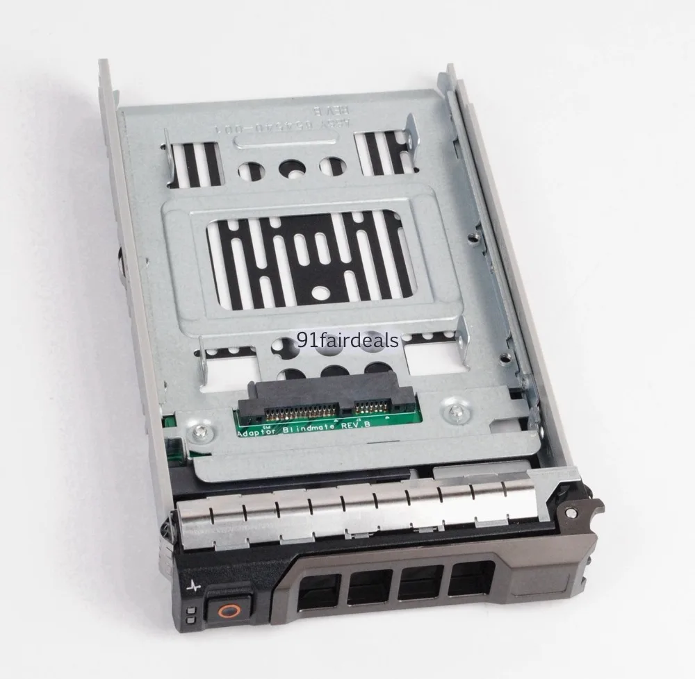 Heretom Новый 2,5 "SSD 3,5" SATA конвертер 654540-001 + KG1CH 3,5 "HDD Tray контейнер для носителя для DELL PowerEdge R530 R230 R730