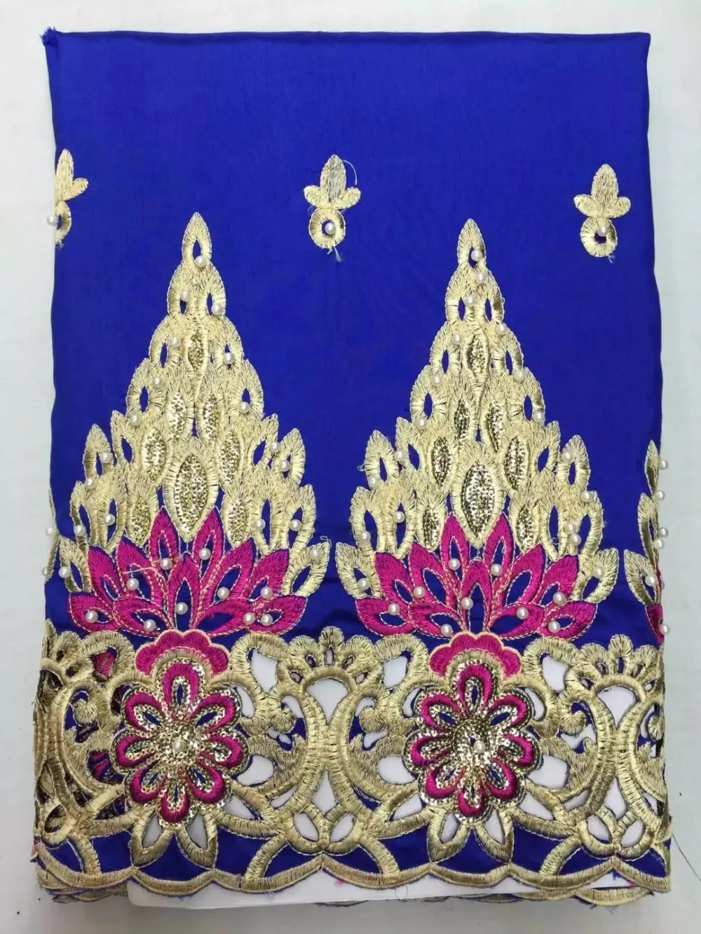 Фиолетовый цвет 5 ярдов африканская ткань с камнями+ 2yds французский чистая кружева наборы высокого качества Джордж с блузкой для нигерийских свадебных LY-3