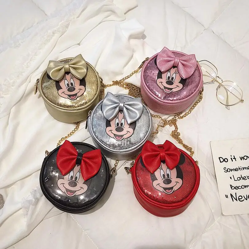 

Mini Fashion Women Mouse Bag Designer Brand Handbags Cartoon Mouse Large Ears Shoulder Bags Portable Cartoon Messenger Bag Gift