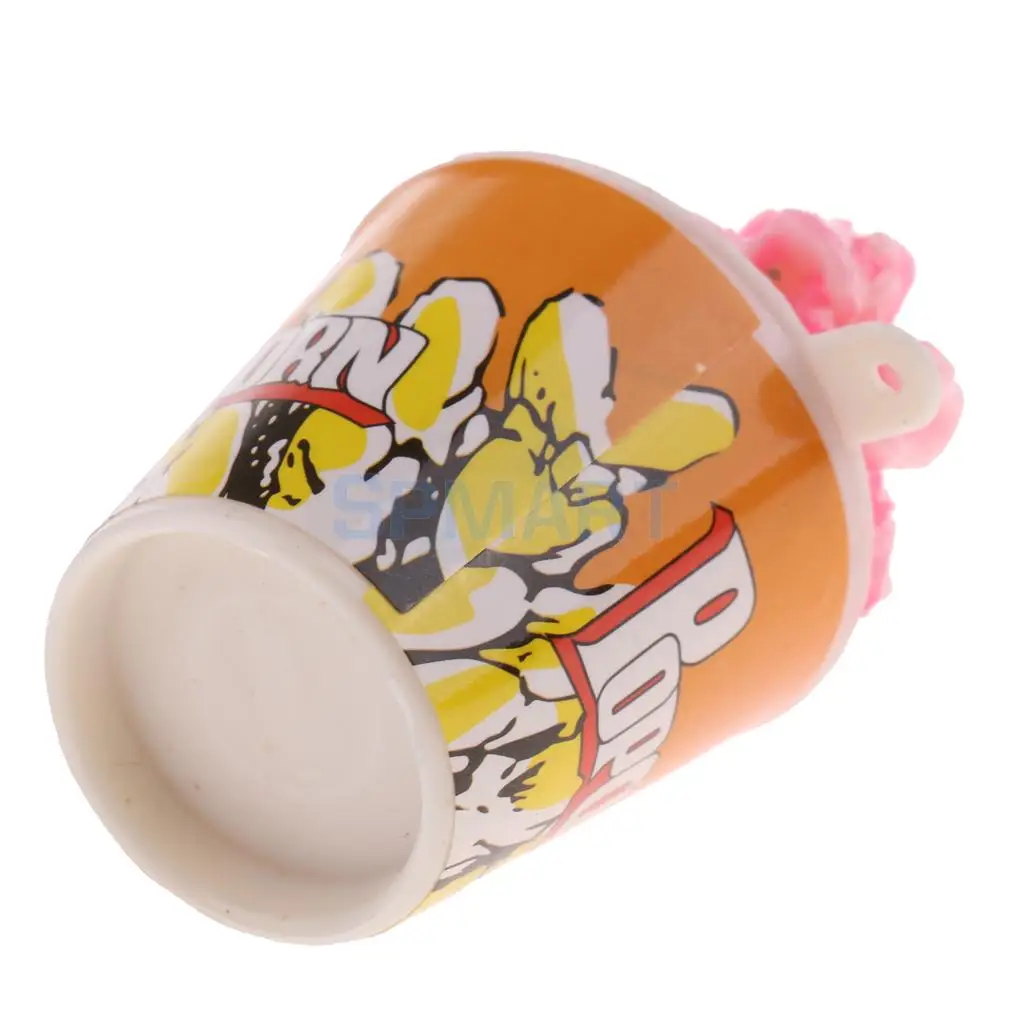 1/6 Scale Snack Food Popcorn Bucket Dollhouse Miniature Action Figure Dolls Accessories
