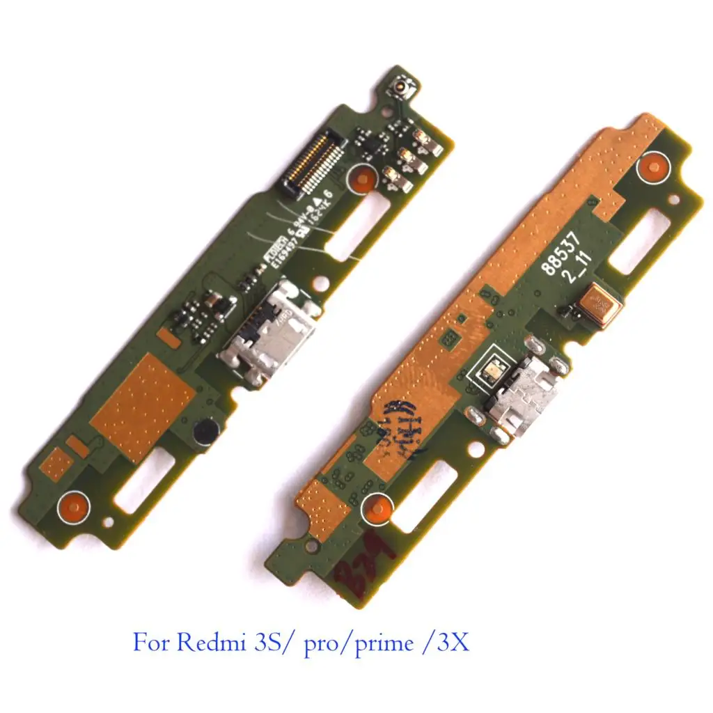 

original Microphone Module USB Charging Port Board Flex Cable Connectorfor Xiaomi Redmi 3S Redmi 3S prime Redmi 3X