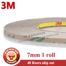 7 мм* 55 м* 0,13 мм 3 м 200MP 468 МП прозрачная Двухсторонняя клейкая лента для переноса пенопласта прокладка электрика табличка дисплей 468MP