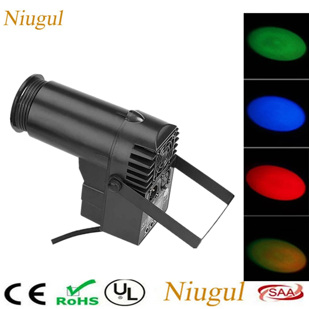 

Mini 10W LED Pinspot Light/RGBW LED Spotlight/DMX512 Beam DJ Stage Party Show Stage Lighting/Remote Control 10W LED Spot Light