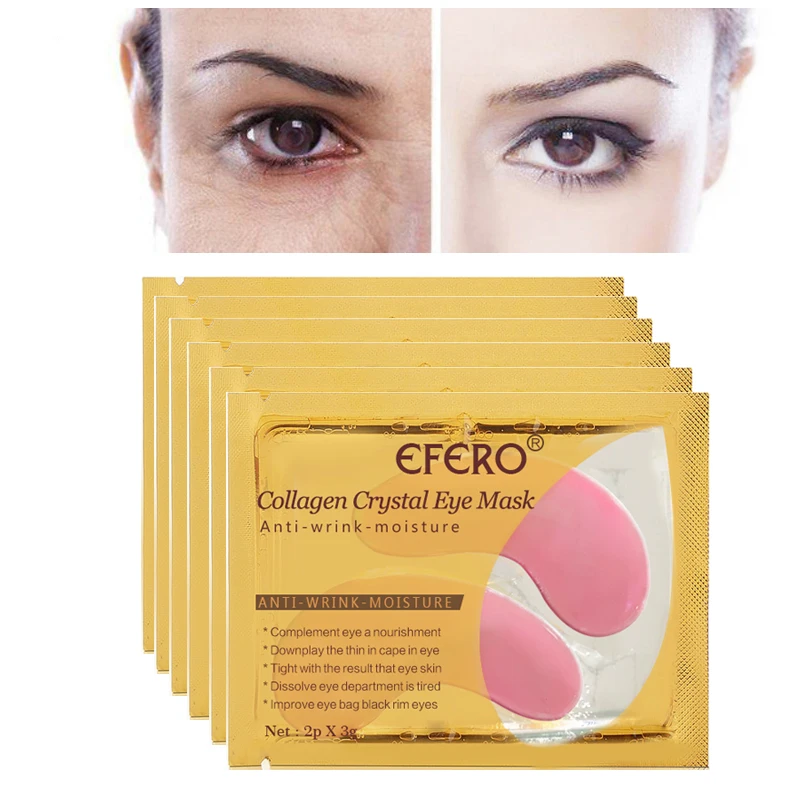 efero 15pair=30pcs Hydrolyzed Collagen Eyes Masks for the Face Care