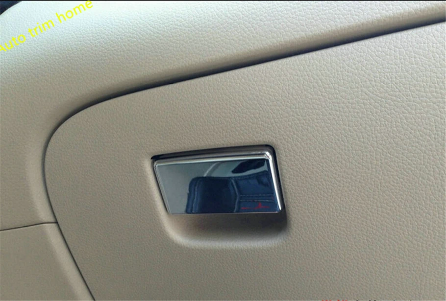 Lapetus коробка для хранения перчаток Copilot ABS ручка Накладка Nissan X Trail T32 / Rogue 2014 2015 2016