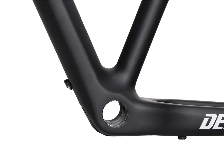 Discount 2018 DEACASEN Frame Headset Clamp Rear Hanger Full Carbon MTB Framesets Carbon Fiber Mountain Bike For Sale 3