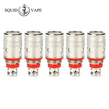 

Squid Industries Squad Mesh Coil with 0.6ohm Coil head for Squid Industries Squad Rebuildable Pod Kit Vape Vaporizer