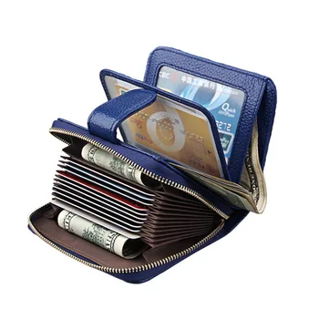 

2019 New Short Wallet Women Rfid Small Purse Walet Genuine Cowhide Leather Women Wallet Ladies Wallets Organ Design Card Vallet