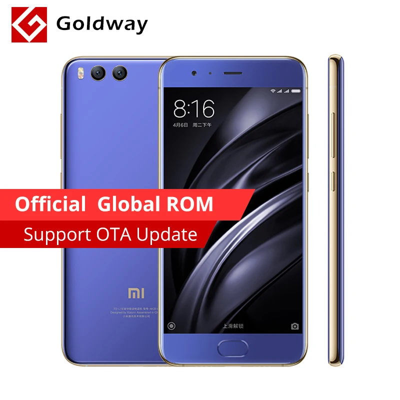 Цена за Оригинал xiaomi mi6 премьер mi 6 мобильного телефона 6 ГБ ram 128 ГБ rom snapdragon 835 octa ядро 5.15 "FHD 12MP Двойная Камера Отпечатков Пальцев ID Цена за Оригинал xiaomi mi6 премьер mi 6 мобильного телефона 6 ГБ ram 128 ГБ rom snapdragon 835 octa ядро 5.15 "FHD 12MP Двойная Камера Отпечатков Пальцев ID